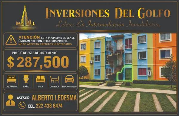 Oportunidad de Remate: Departamento en Venta en Hacienda Sotavento, Veracruz