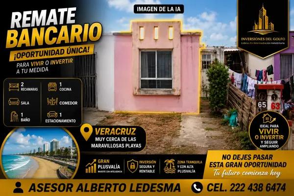 Remate Hipotecario: Casa Independiente en Medellín de Bravo, Veracruz