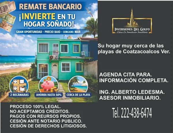 Casa en Venta en Puerto Esmeralda, Coatzacoalcos – Precio Asequible en Comunidad Cerrada