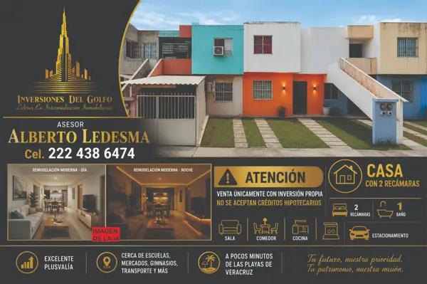 Oportunidad en Remate: Departamento en Oasis, Veracruz con Acceso a Playa