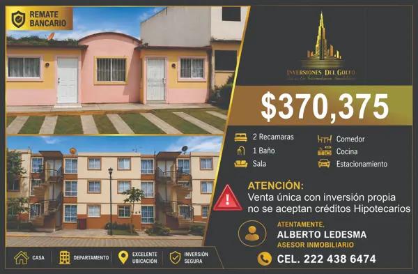 Casa en Coatzintla en embargo, excelente oportunidad de compra