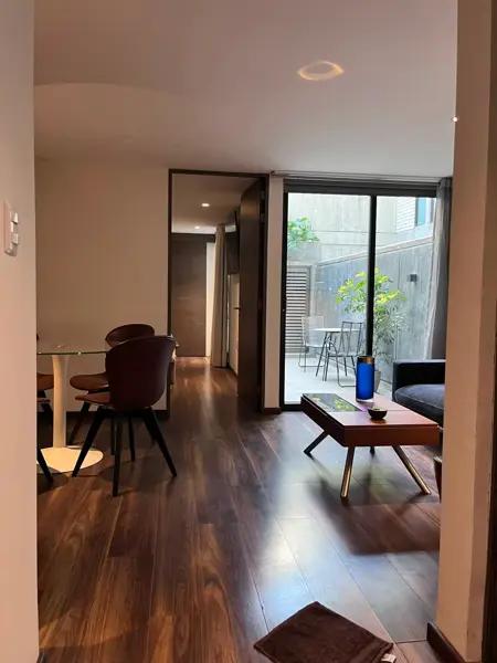 Departamento en Renta con Terraza en Nápoles, Benito Juárez