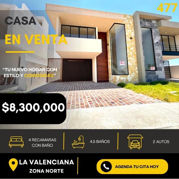 Casa en Venta en León, La Valenciana: Espaciosa y Bien Ubicada