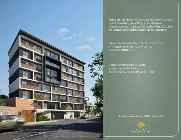 Departamento en Venta en Veracruz, Ricardo Flores Magón con Cocina Integral