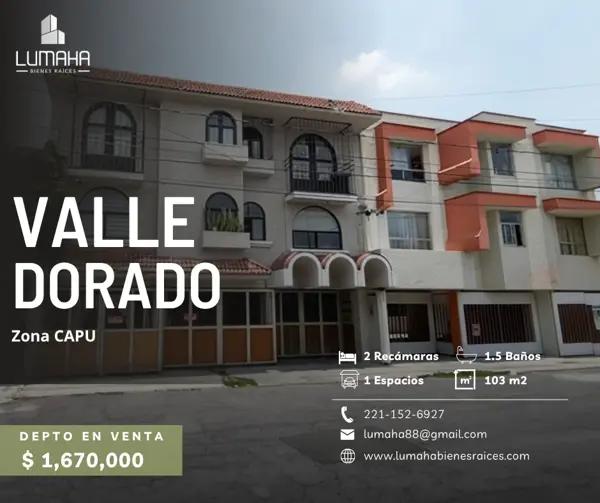 Departamento en venta en Valle Dorado, Puebla, Puebla