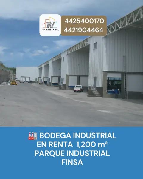 RV RENTA BODEGA 1200MT, FINSA, EL MARQUÉS