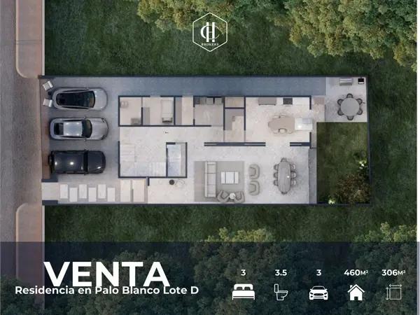 VENTA | Residencia en Palo Blanco Lote D