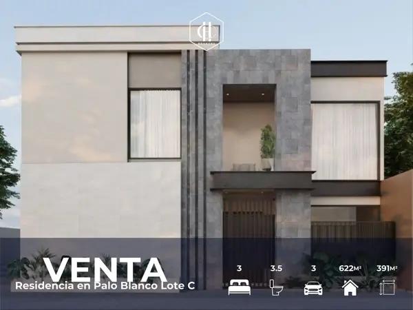 VENTA | Residencia en Palo Blanco Lote C