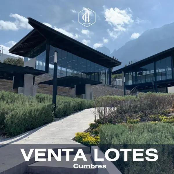 Venta de Lotes en Cumbres Elite
