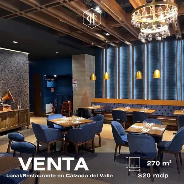 Venta | Local Comercial en Calzada del Valle Para Restaurante