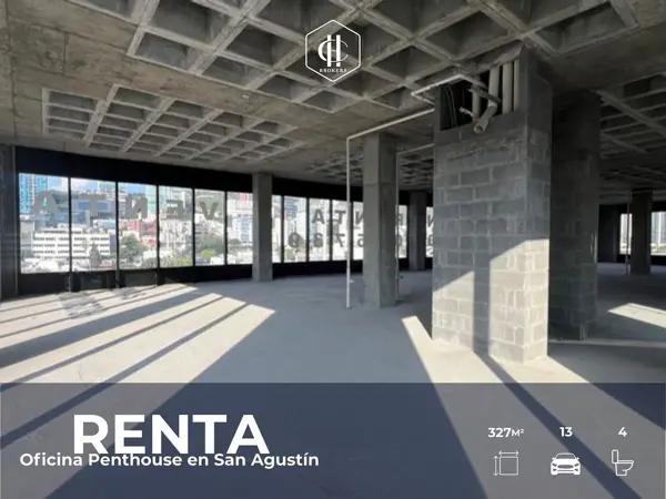 Renta | Oficina Penthouse con Vista Panorámica en San Agustín