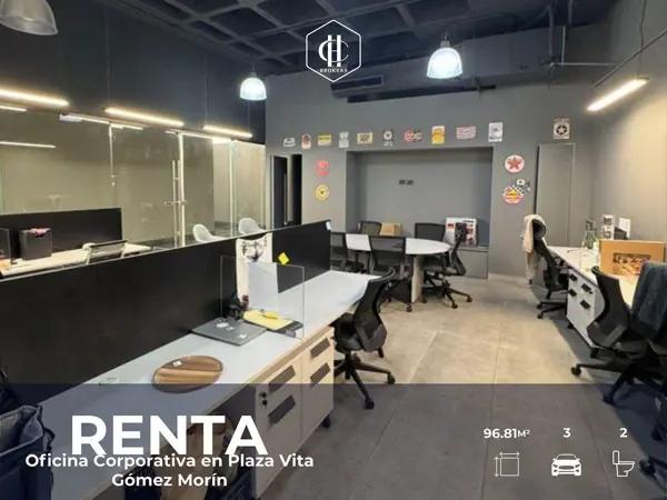 Renta | Oficina Corporativa en Plaza Vita Gómez Morín