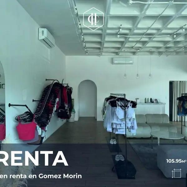 Renta | Local 105.95 m² en Gomez Mórin