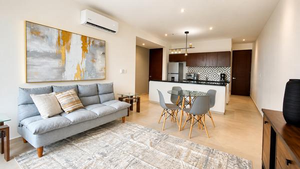 | Penthouse amueblado en renta de 2 Recámaras |