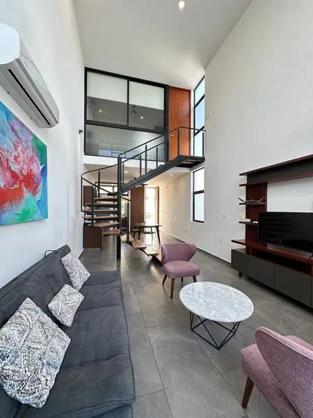 | Departamento de 1 Recámara amueblado en renta tipo loft  |