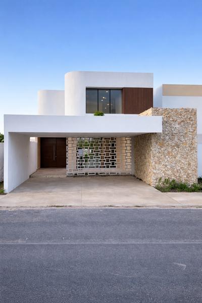 Casa en venta en Privada Residencial en Conkal con Recámara en planta baja
