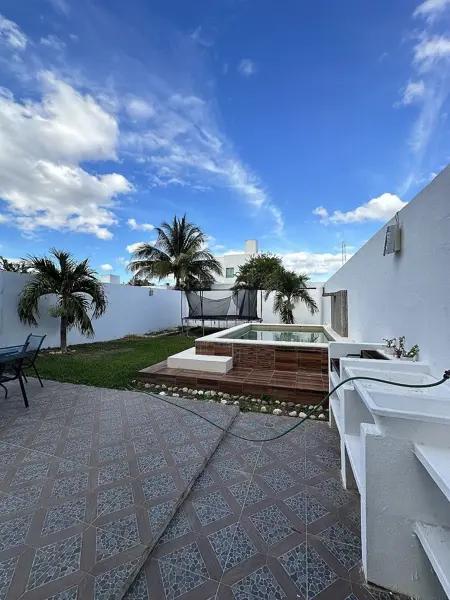 Casa amueblada en renta con piscina y jardin en gran Santa Fe