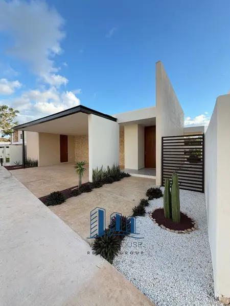 Hermosa casa en venta de una planta con 3 habitaciones en privada
