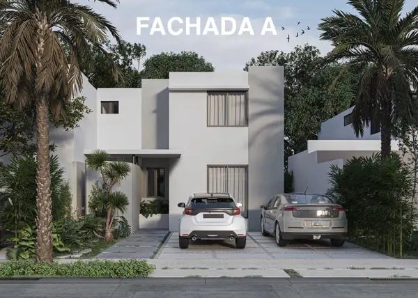 Casas en venta en Privada con amenidades en Caucel.