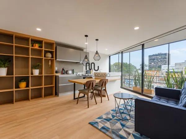 Departamento loft en venta en Cuahtemoc Av Chapultepec Roma Norte Ciudad de Mexico