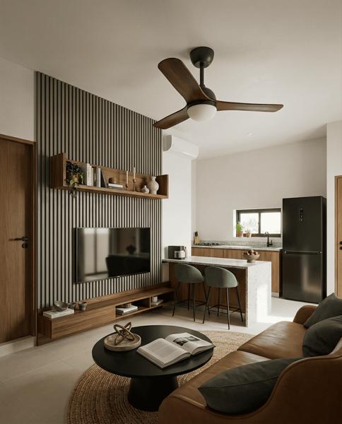 Departamento equipado en AV. CORREA RACHÓ