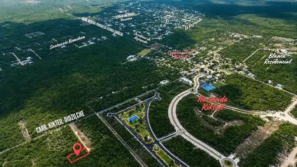 Terreno residencial en venta en Kikteil Terreno residencial en venta en Kikteil