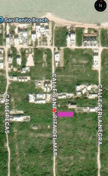 Terreno en venta en la playa de San Benito.