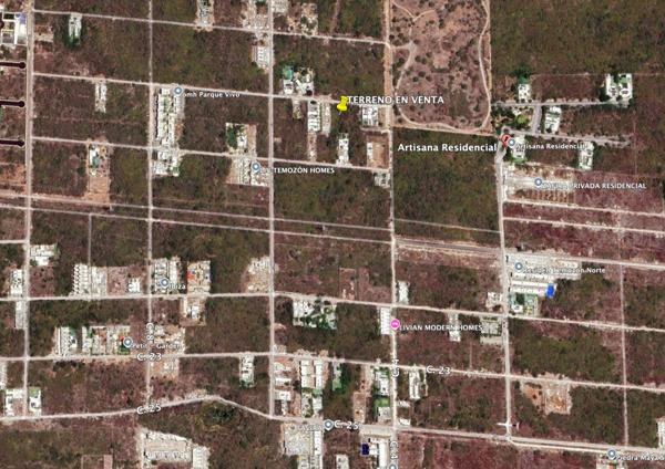 Terreno en venta en Temozon Norte