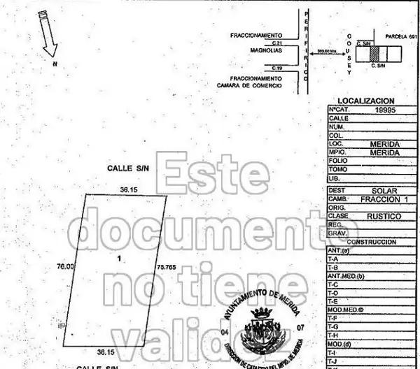 Terreno en zona de crecimiento importante Terreno en zona de crecimiento importante