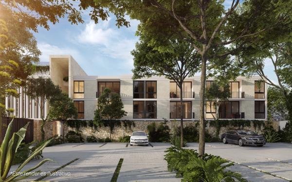 Departamento en venta en Temozon Norte; Remolino.