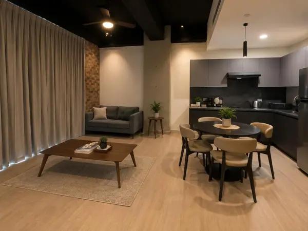 Loft Amueblado Grande con o sin balcón en Renta, Obispado