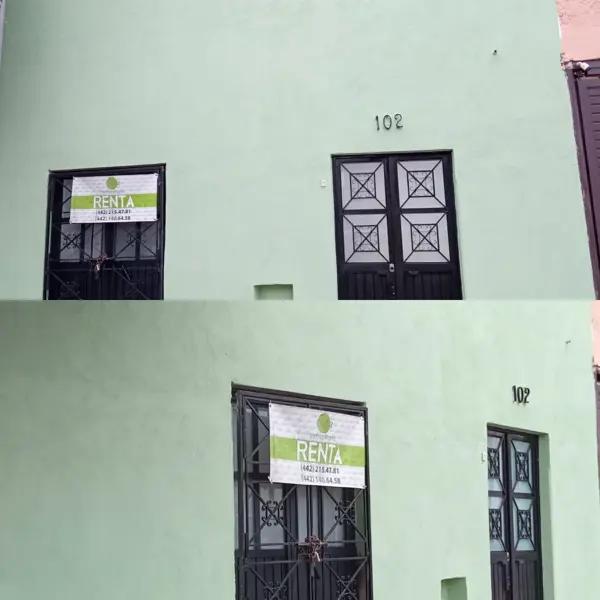 Renta de Casa Comercial en el Centro de Querétaro sobre Av. Principal