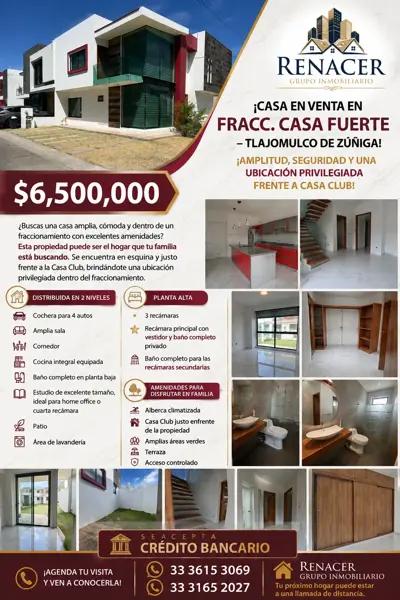 CASA FUERTE !!!! PRECIOSA CASA EN VENTA RECIEN REMODELADA LISTA PARA HABITAR