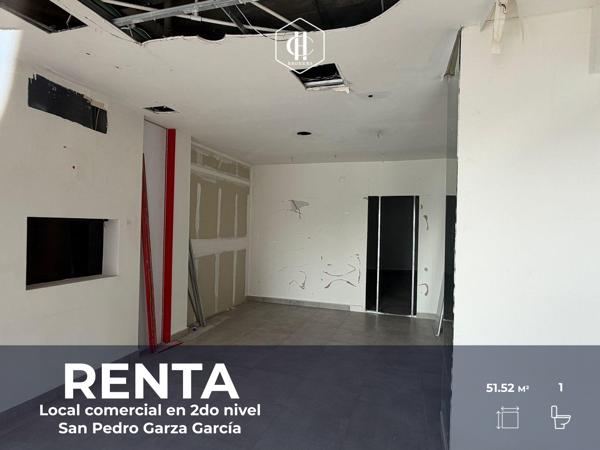 RENTA | Local comercial en 2do nivel — San Pedro Garza García