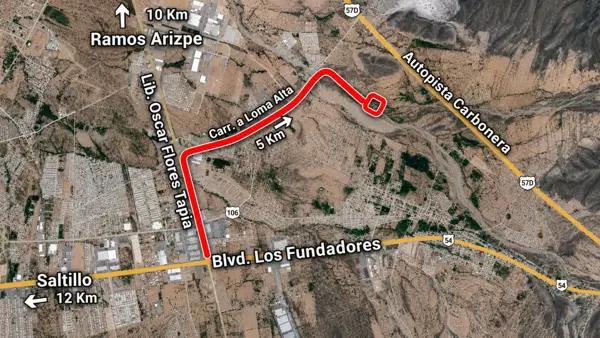 Terreno en Venta Semi Industrial, Camino Loma Alta, Arteaga Coahuila