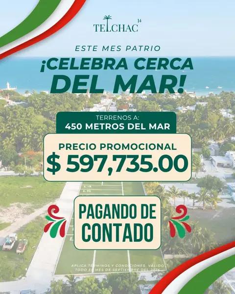 Terreno en Venta en Telchac 14, Telchac Puerto