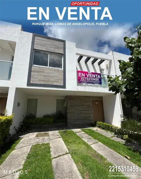 REMATE DE CASA EN PARQUE IBIZA, LOMAS DE ANGELOPOLIS, PUEBLA, PRECIONEGOCIABLE, SOLO CONTADO