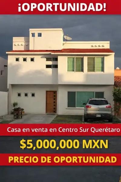 Casa en venta en Centro Sur, Querétaro, Querétaro