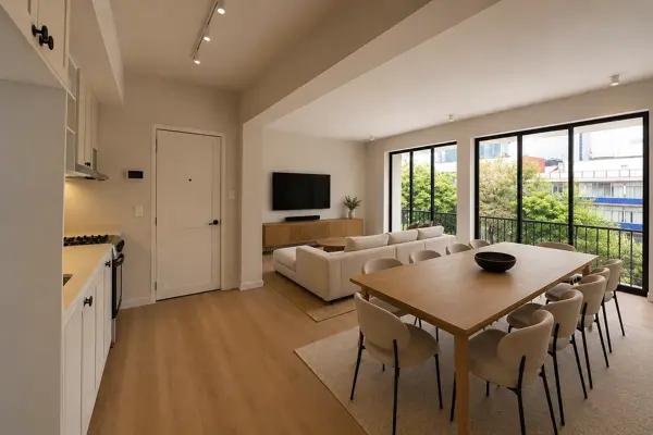 Departamento en Venta Roma Norte | Balcón + Roof | 2 Recs | 2 Baños