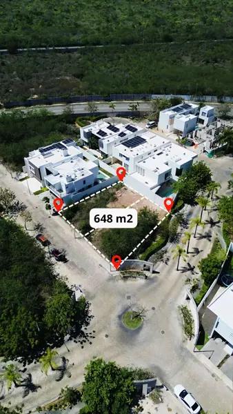 Terrenos en residencial soluna, Temozón norte, Mérida Yucatán