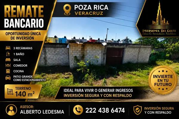 Casa en Ejecución Hipotecaria en Poza Rica, Veracruz: Oportunidad Única en Las Huastecas