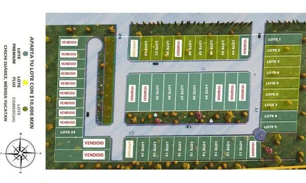 Ultimos Terrenos Residenciales en zona de gran plusvalía en Mérida