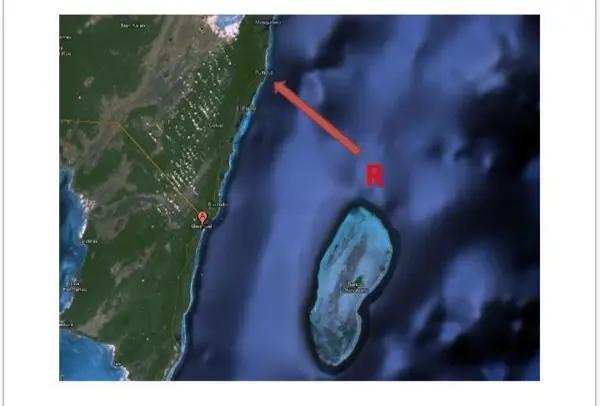 Terreno de 1065 mts Frente al Mar en Mahahual, Pulticub