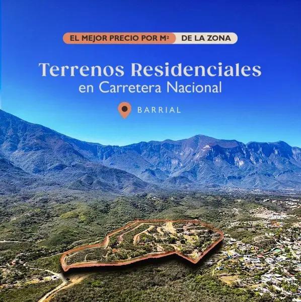 Terreno en  Venta en Carretera Nacional - El Barrial - Sector Antigua, Santiago, N. L.