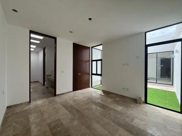 casa en venta una planta  en privada   santa gertrudis copó merida yucatan