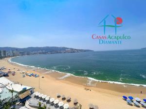 Departamento de playa con 2 recámaras y vista a la bahía de Acapulco Departamento de playa con 2 recámaras y vista a la bahía de Acapulco