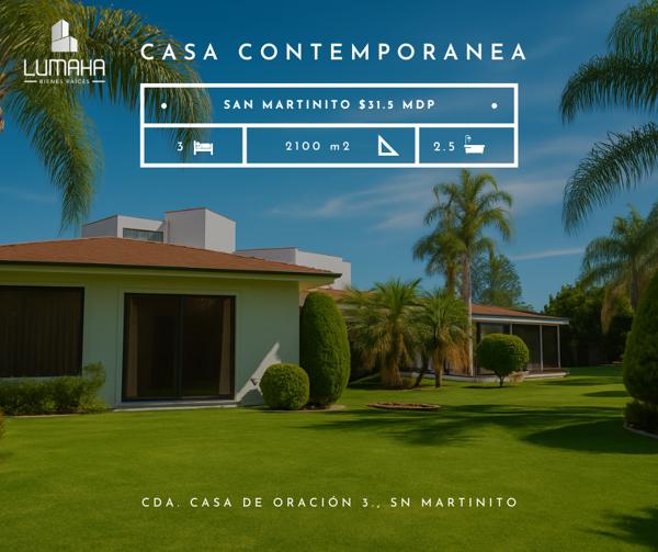 Casa en venta en San Martinito, San Andrés Cholula, Puebla Casa en venta en San Martinito, San Andrés Cholula, Puebla