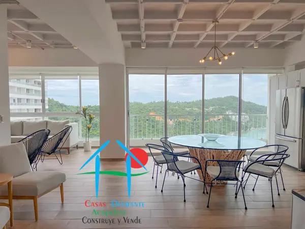 Departamento en venta con terraza y vista a la bahía de Puerto Marqués Departamento en venta con terraza y vista a la bahía de Puerto Marqués