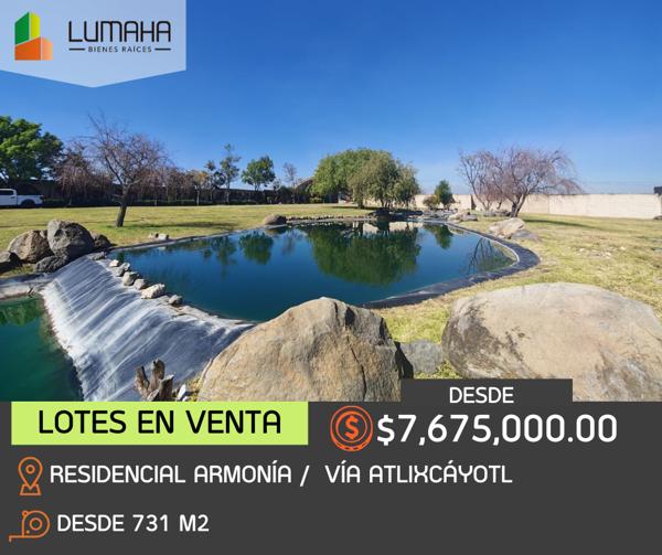 Terreno en venta en San Bernardino Tlaxcalancingo, San Andrés Cholula, Puebla Terreno en venta en San Bernardino Tlaxcalancingo, San Andrés Cholula, Puebla