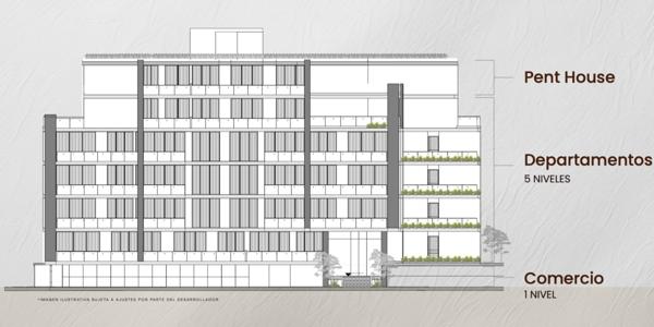 Preventa Penthouse Departamento Etapa Cero en Calzada del Valle | San Pedro Preventa Penthouse Departamento Etapa Cero en Calzada del Valle | San Pedro